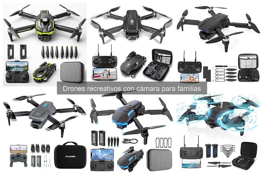 Dónde comprar drones recreativos con cámara para familias