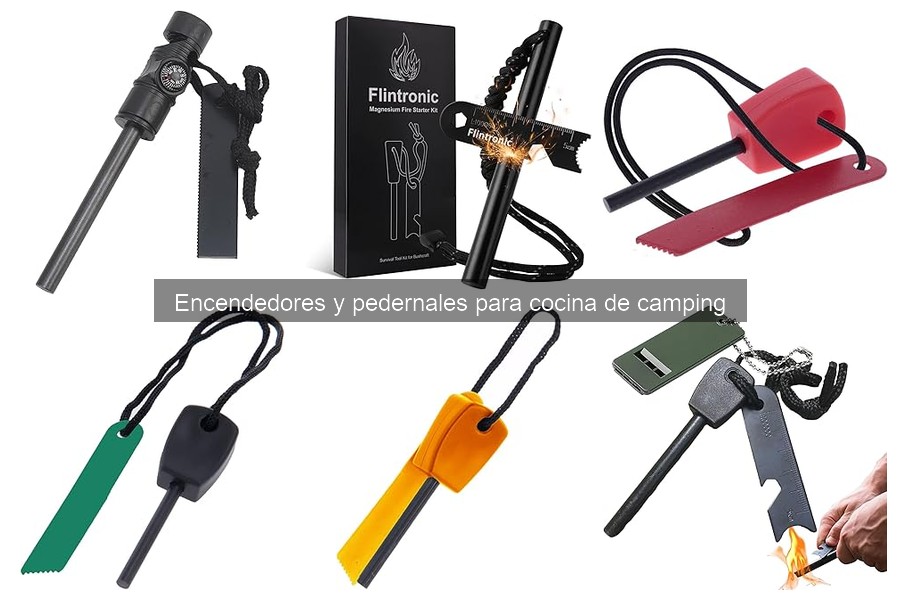 Dónde comprar encendedores y pedernales para camping