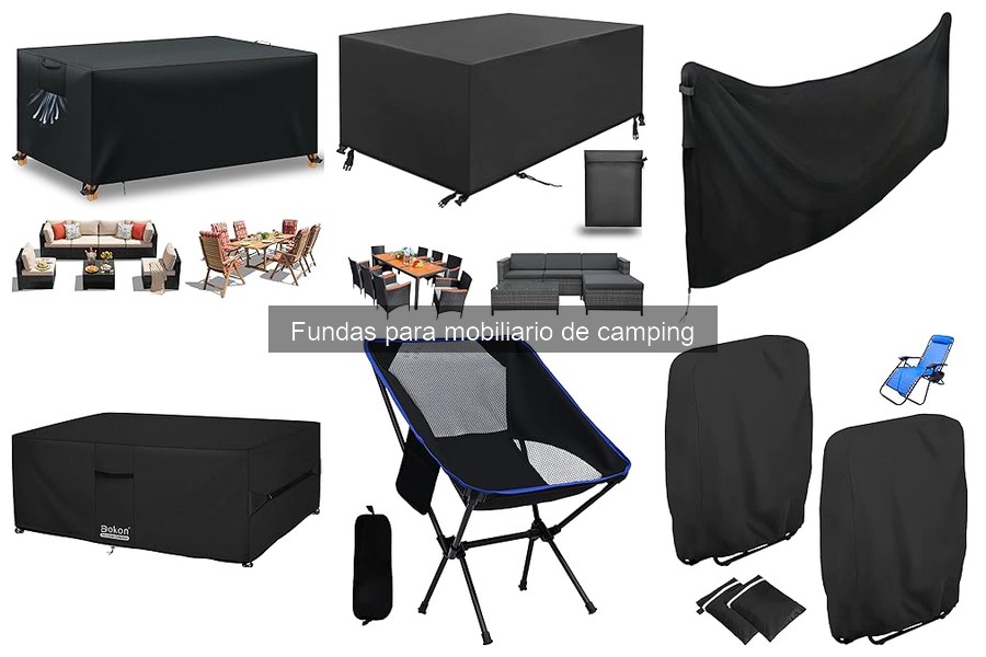 Dónde comprar fundas para mobiliario de camping y jardín