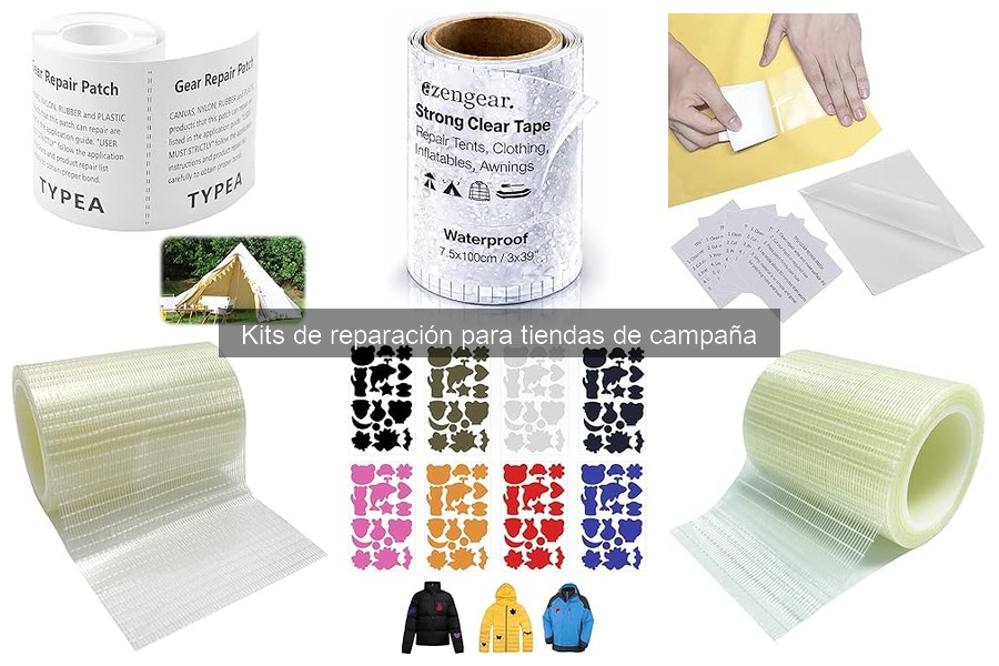 Dónde comprar kits de reparación para tiendas de campaña