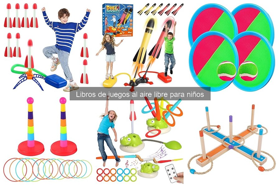 Dónde comprar libros de juegos al aire libre para niños