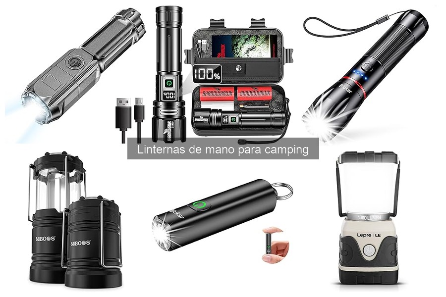 Dónde comprar linternas de mano para camping: mejores opciones