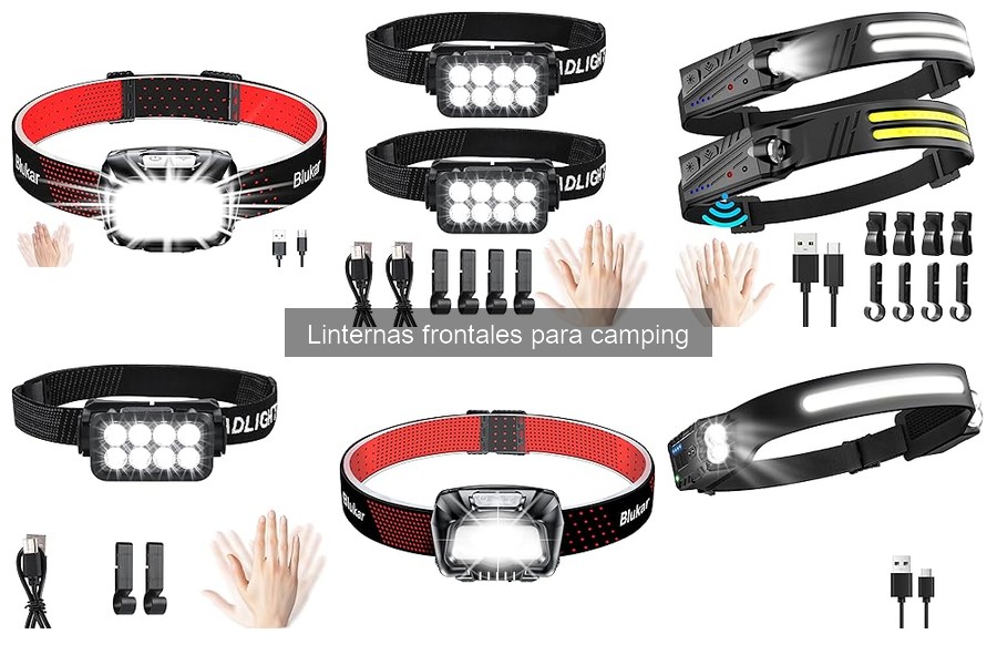 Dónde comprar linternas frontales para camping a buen precio