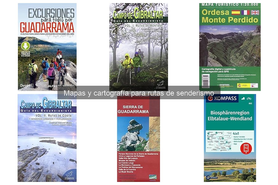 ¿Dónde comprar mapas de senderismo en línea?