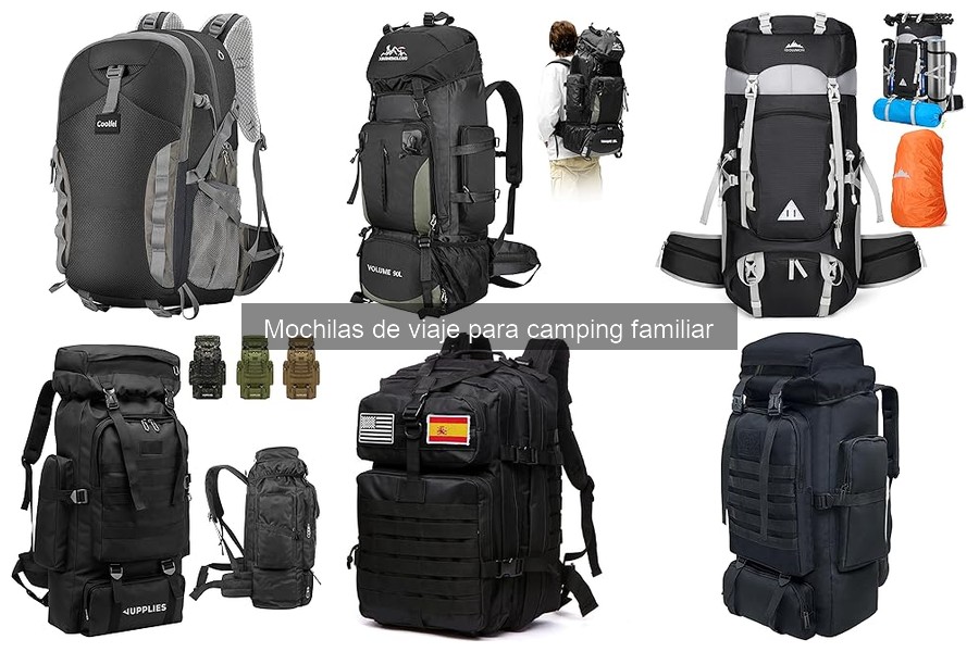 Dónde comprar mochilas de viaje para camping familiar baratas
