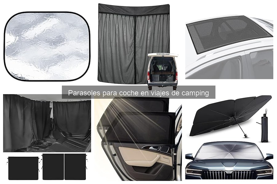 Dónde comprar parasoles para coche en viajes de camping