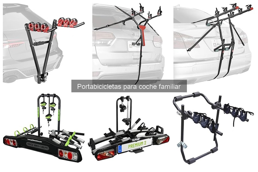 Dónde comprar portabicicletas para coche familiar baratos