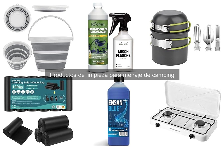 Dónde comprar productos de limpieza para camping en 2023