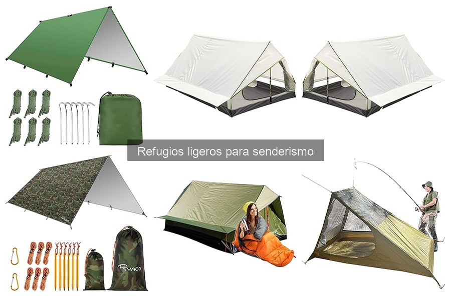 Dónde comprar refugios ligeros para senderismo al mejor precio