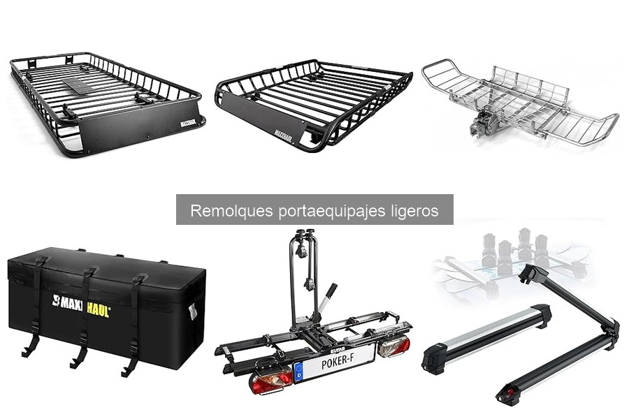 Dónde comprar remolques portaequipajes ligeros: tiendas y online