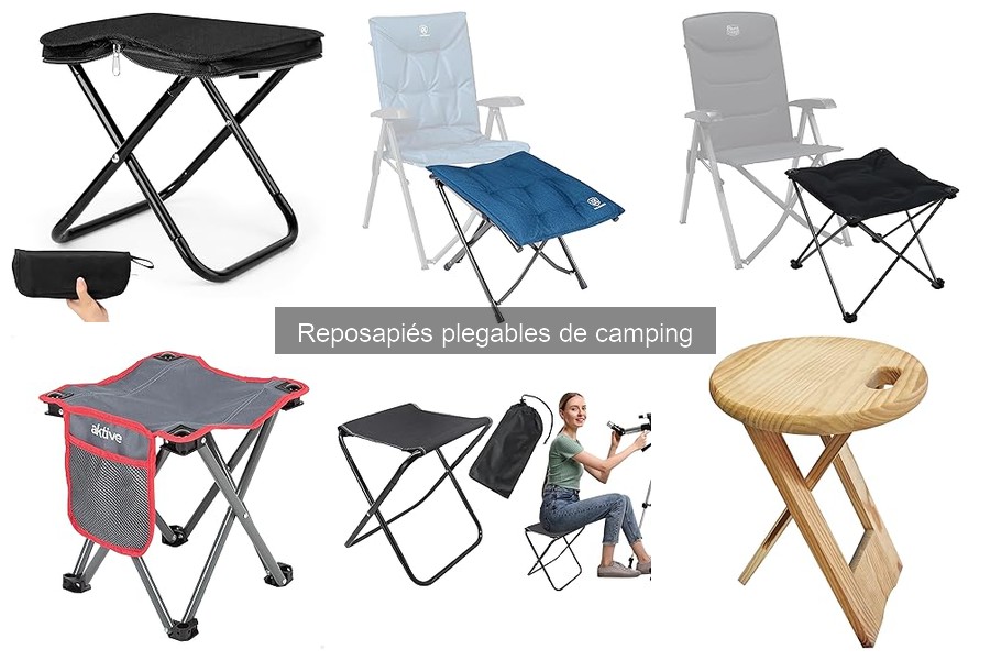 ¿Dónde comprar reposapiés plegables de camping en 2023?