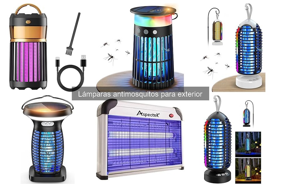 Eficiencia Energética de Lámparas Antimosquitos para Exterior