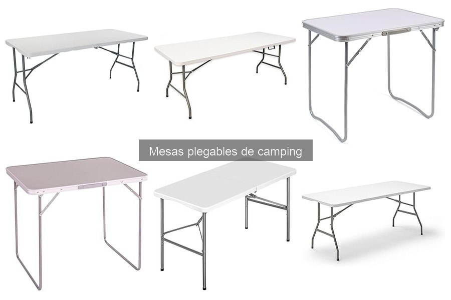 Encuentra las mejores ofertas de mesas plegables de camping