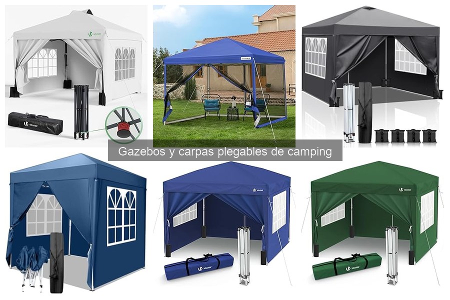 Equipamiento esencial para tu gazebo de camping