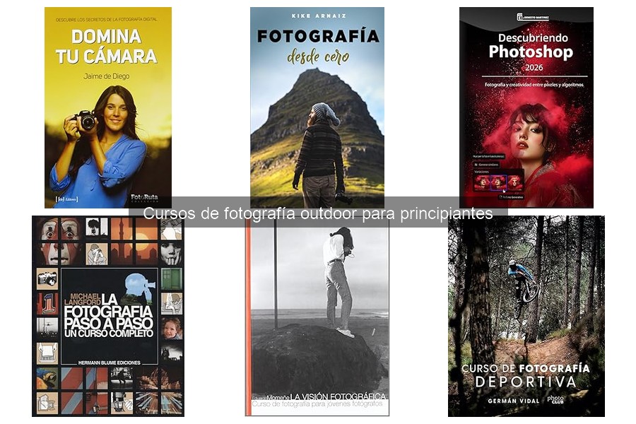 Equipos esenciales para un curso de fotografía outdoor