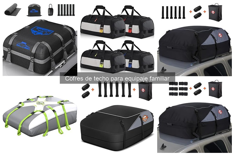 Ergonomía y aerodinámica en cofres de techo para equipaje