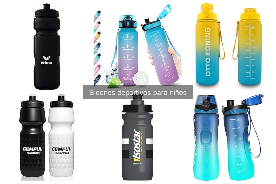 Errores comunes al elegir bidones deportivos para niños