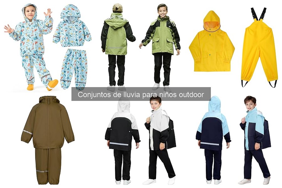 Errores comunes al elegir conjuntos de lluvia para niños
