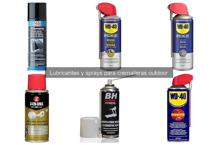 Errores comunes al elegir lubricantes para cremalleras outdoor