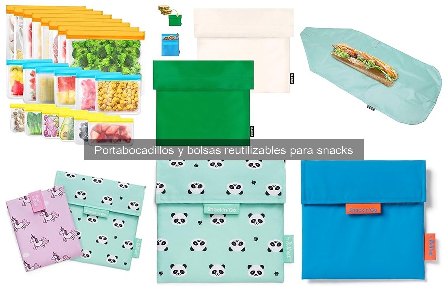 Errores comunes al elegir portabocadillos reutilizables