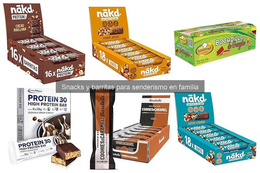 Errores comunes al elegir snacks para senderismo en familia