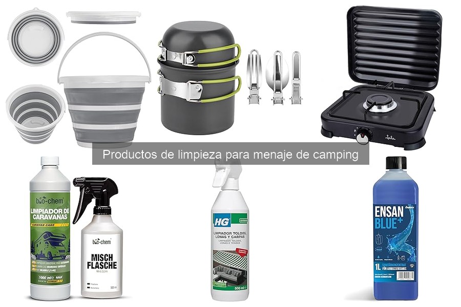 Errores comunes al limpiar el menaje de camping