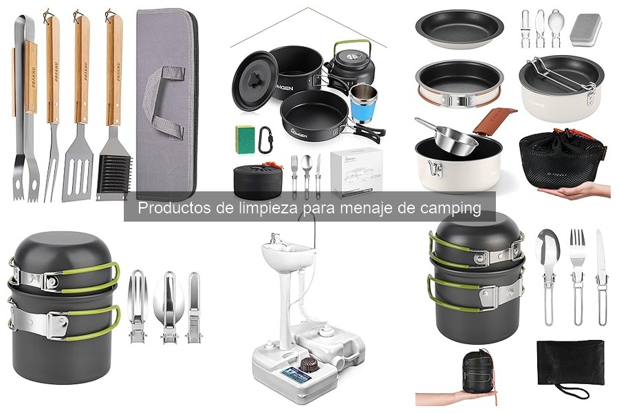 Errores comunes al limpiar menaje de camping y soluciones