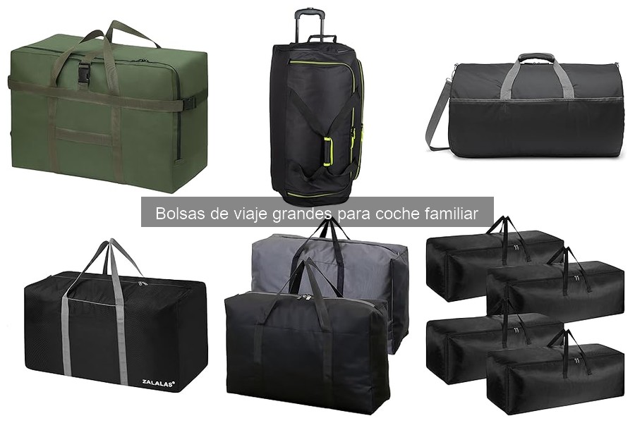 Errores comunes al usar bolsas de viaje grandes para coche familiar