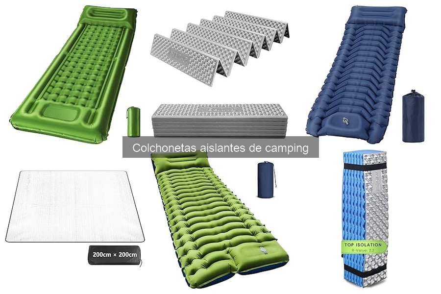 Errores comunes al usar colchonetas aislantes de camping