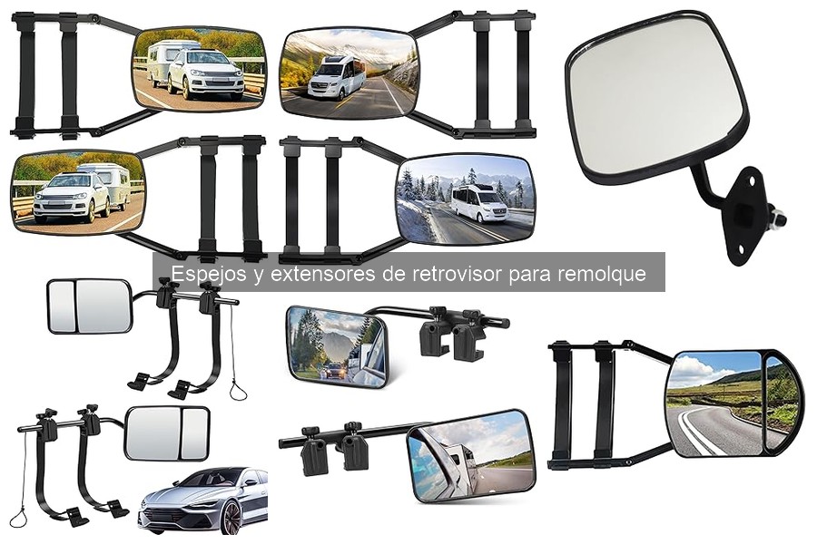 Errores comunes al usar espejos y extensores de remolque