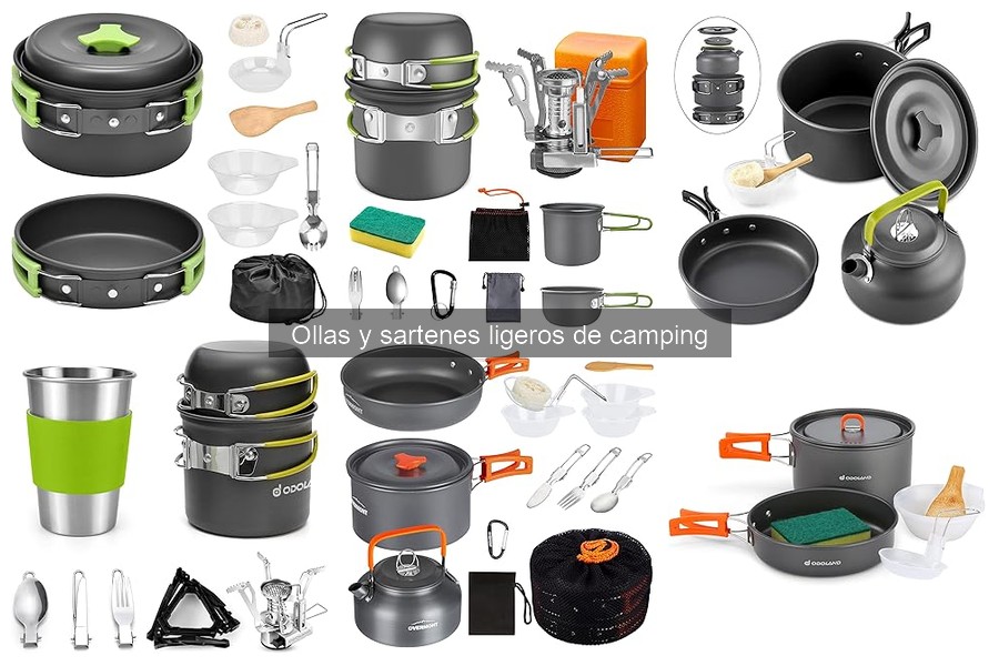 Errores comunes al usar ollas y sartenes de camping