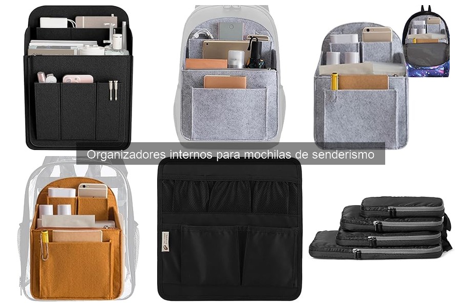 Errores comunes al usar organizadores internos en mochilas