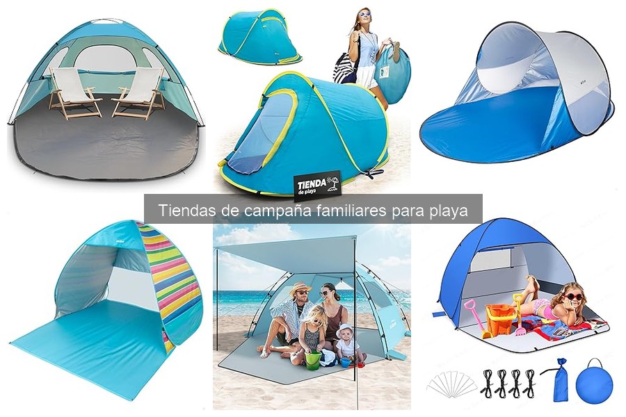 Errores comunes al usar tiendas de campaña en la playa