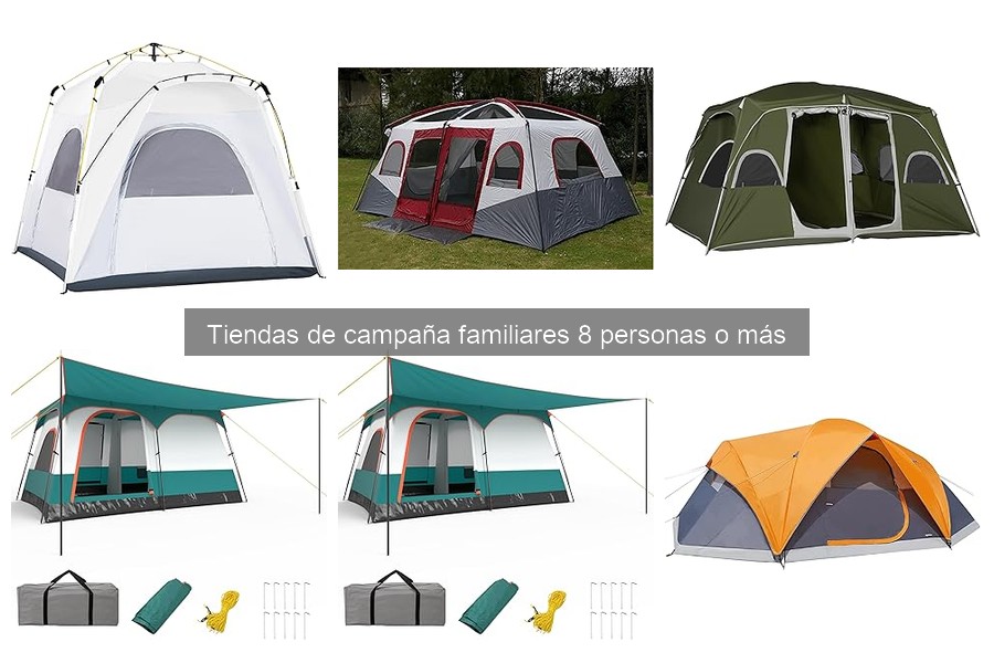 Errores comunes al usar tiendas de campaña familiares grandes