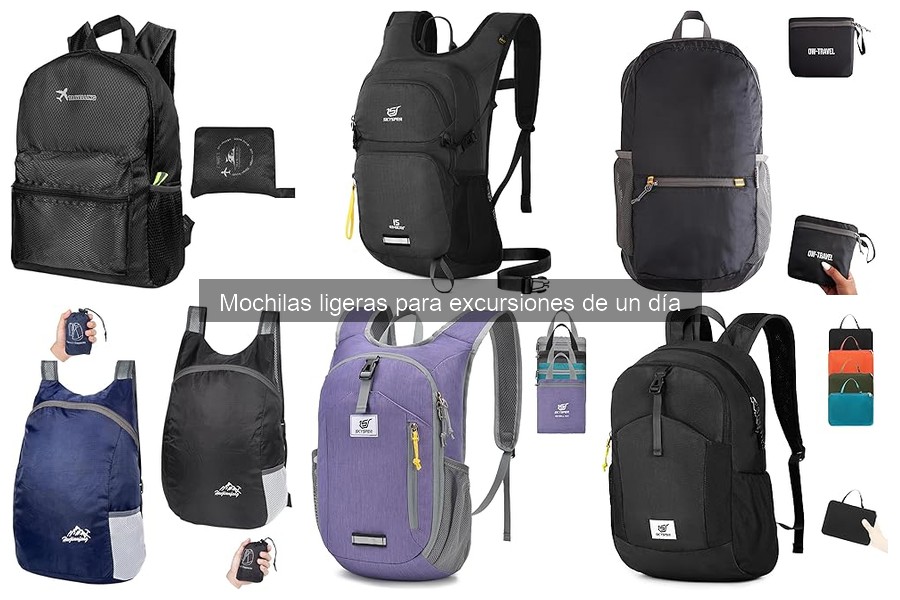 Errores comunes con mochilas ligeras para excursiones de un día