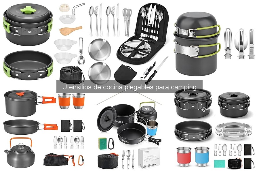Errores comunes con utensilios de cocina plegables para camping