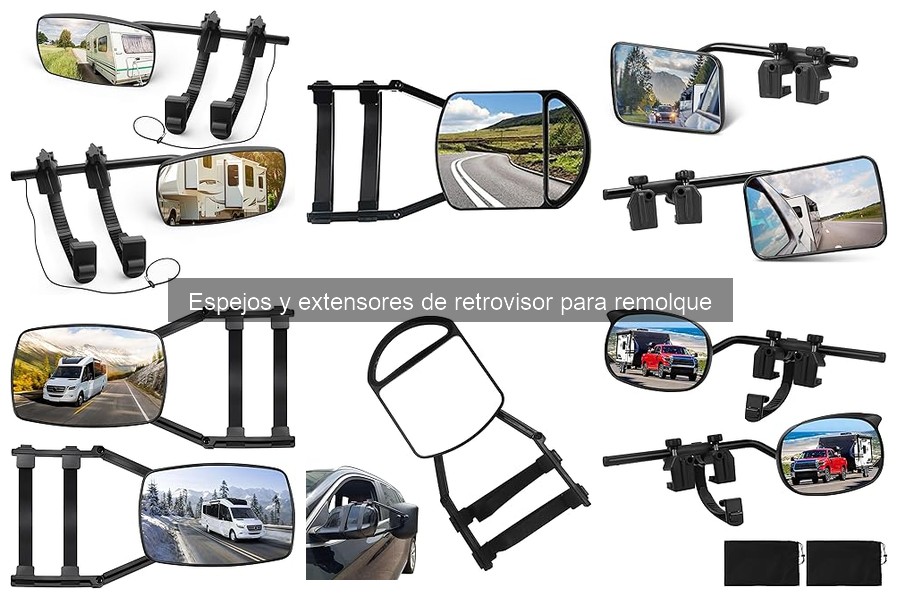 Espejos y extensores de retrovisor para remolque: ¿Qué son?