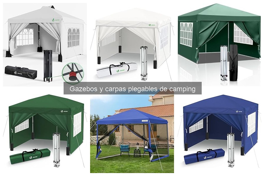 Gazebos plegables vs. carpas clásicas: ¿Cuál elegir para camping?