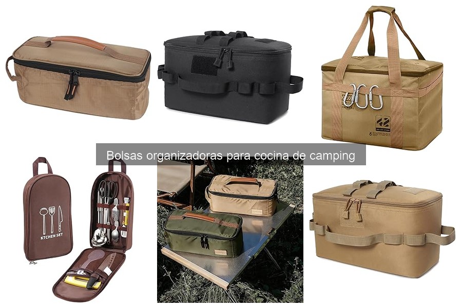 Guía de compra: bolsas organizadoras para cocina de camping