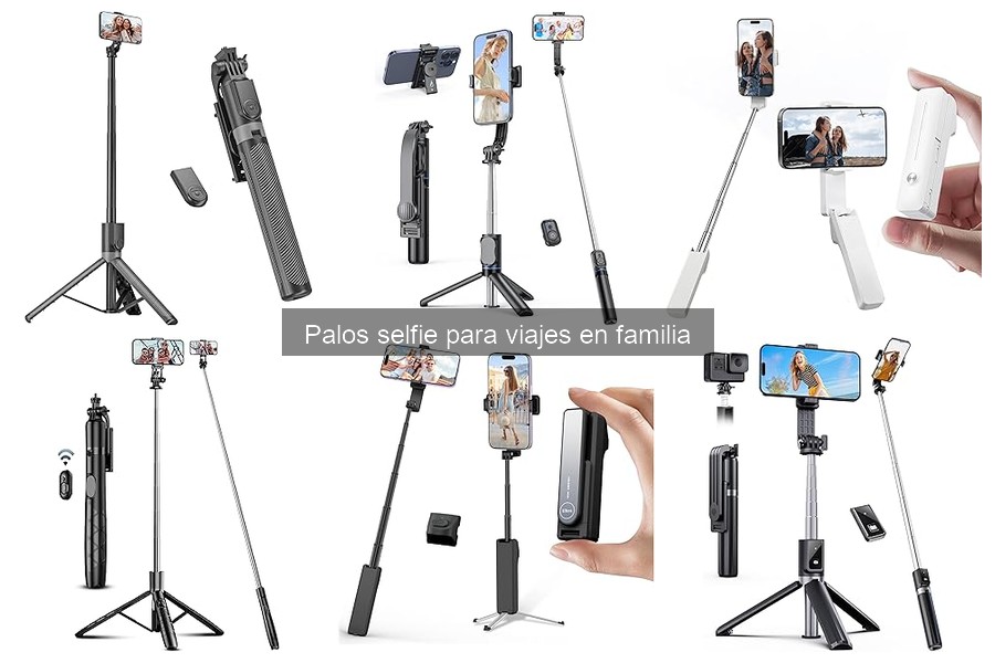 Guía de compra: Cómo elegir el mejor palo selfie para familias