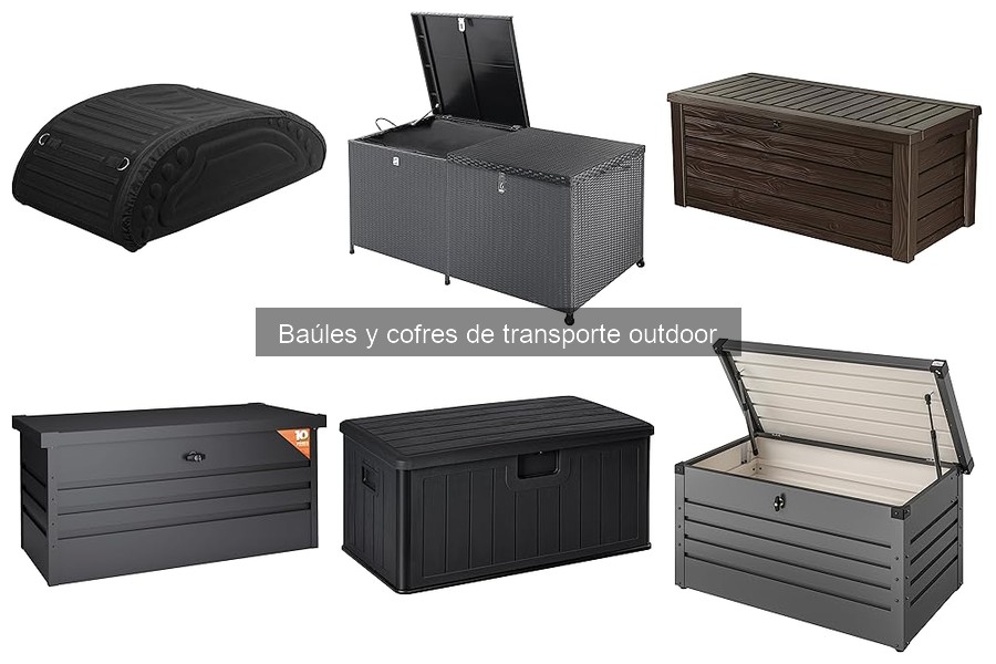 Guía de compra de baúles y cofres para camping