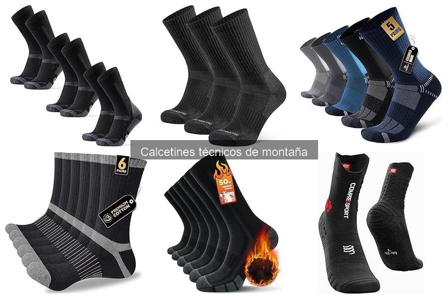 Guía de compra de calcetines técnicos de montaña