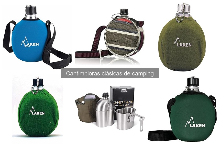 Guía de compra de cantimploras clásicas para camping