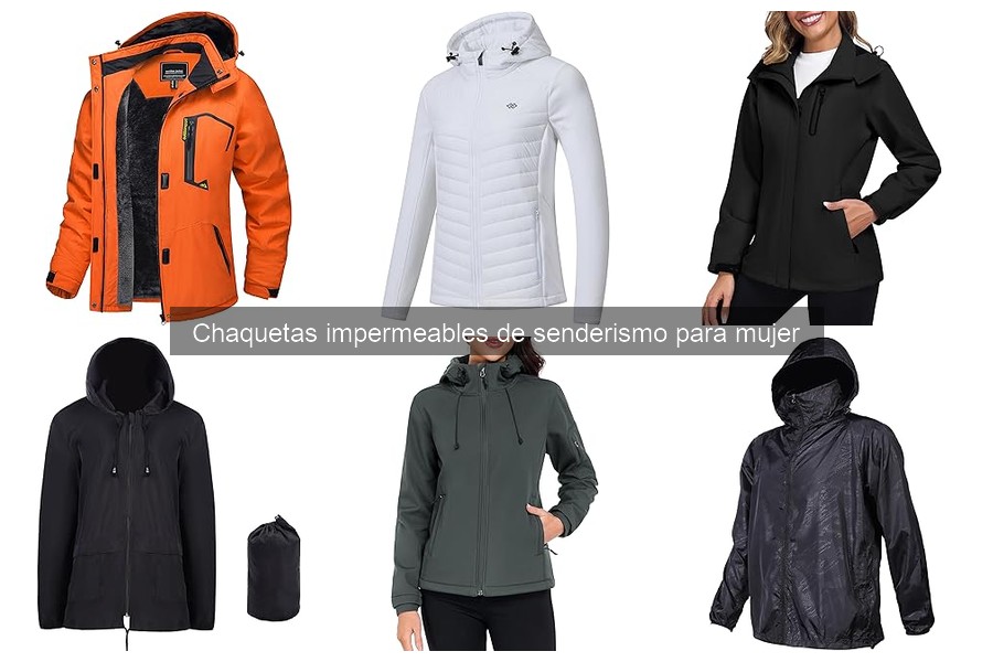 Guía de compra de chaquetas impermeables de senderismo para mujer