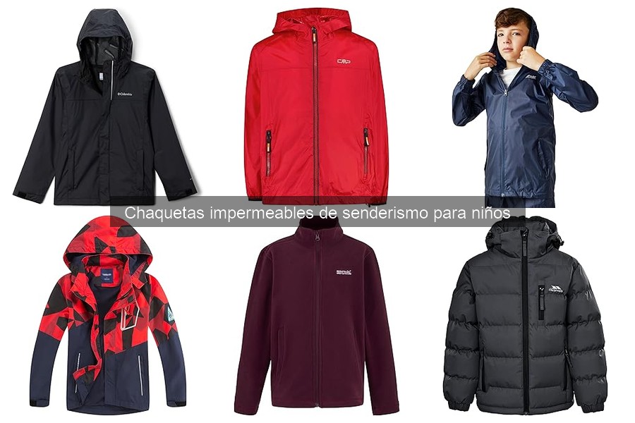 Guía de compra de chaquetas impermeables para niños