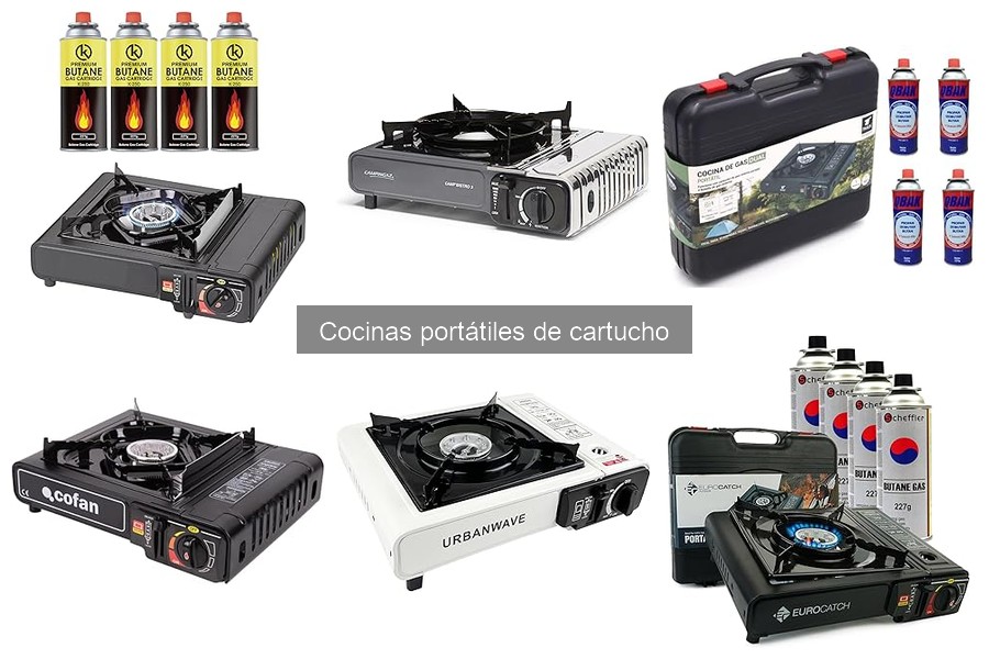Guía de compra de cocinas portátiles de cartucho