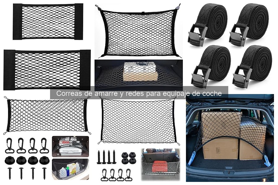 Guía de compra de correas de amarre para equipaje en coche