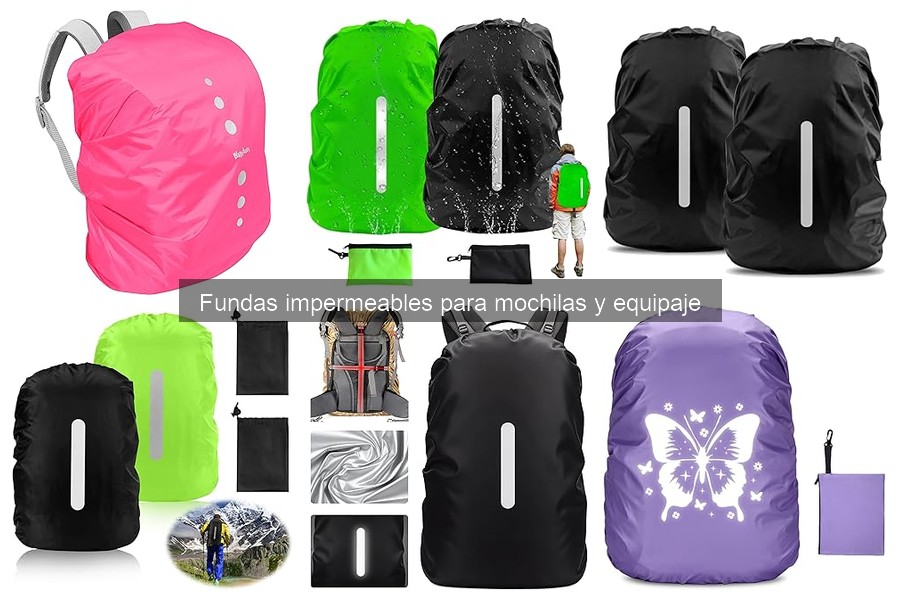 Guía de compra de fundas impermeables para mochilas