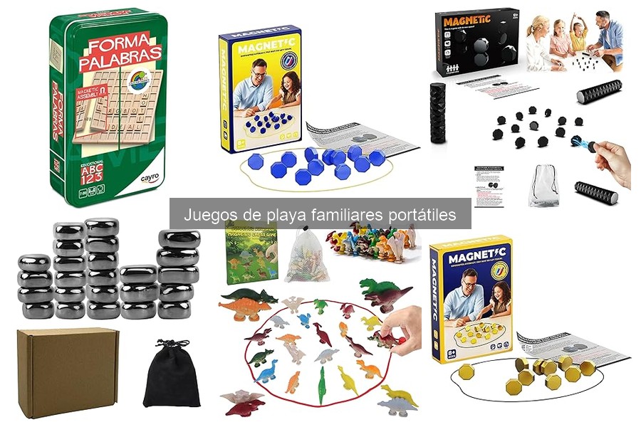 Guía de compra de juegos de playa familiares portátiles
