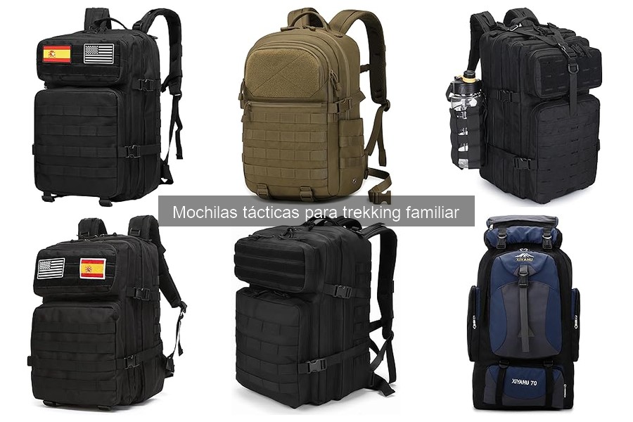 Guía de compra de mochilas tácticas para trekking familiar
